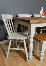 Load image into Gallery viewer, Slatback Farmhouse Dining Chairs