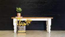 Load image into Gallery viewer, Rustic Farmhouse Bench - Bespoke - Handmade
