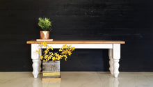 Load image into Gallery viewer, Rustic Farmhouse Bench - Bespoke - Handmade
