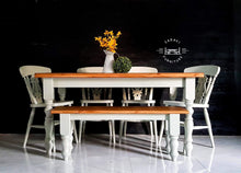 Load image into Gallery viewer, Fiddleback Farmhouse Dining Chair, Kitchen Chair - Saravi Furniture
