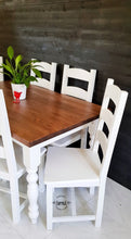 Load image into Gallery viewer, Ladderback Farmhouse Dining Chairs
